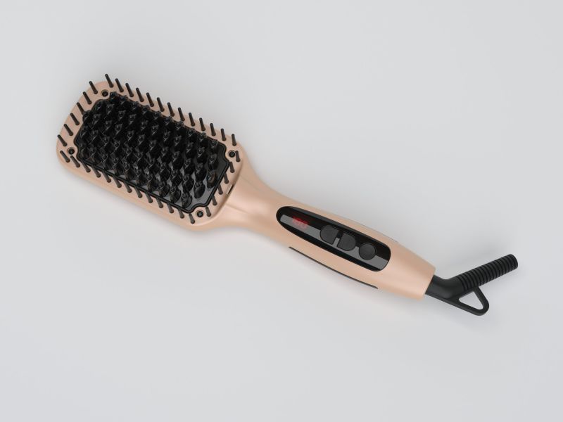 Smart Electronic Brush Straightening Brush with Negative Ion