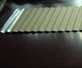 Corrugated Heat Insulation Aluminum/Aluminium with Kraft Paper for Jacket