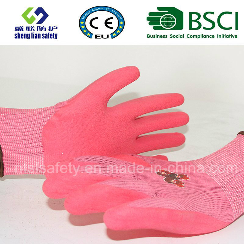 Foam Latex Coated Gardening Safety Gloves