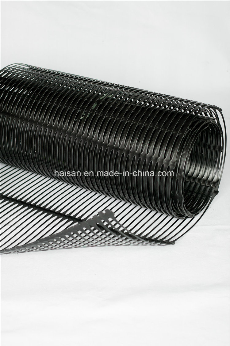 PP Unidirectional/Uniaxial Geogrid, Plastic Geogrid for Reinforcement