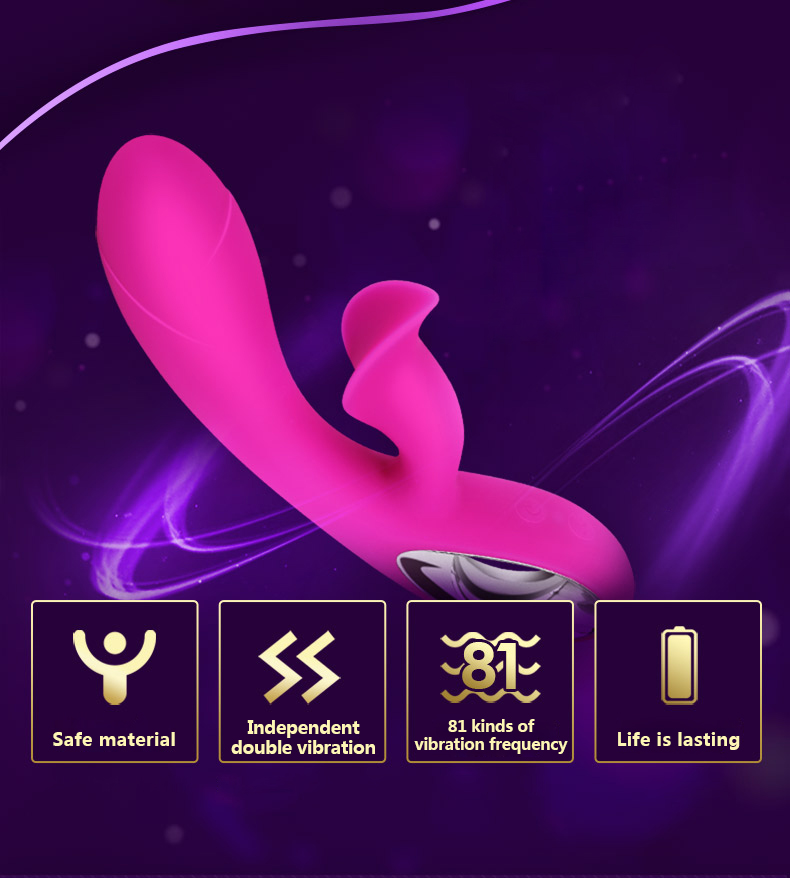 High Quality Silica Gel Dildo Vibrator for Female Adult Sex