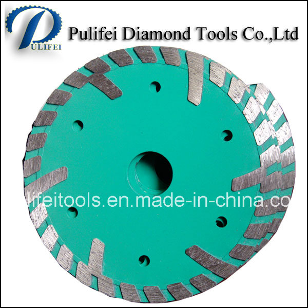 Turbo Wet Flange Concave Electroplate Tuck Point Cutting Blade