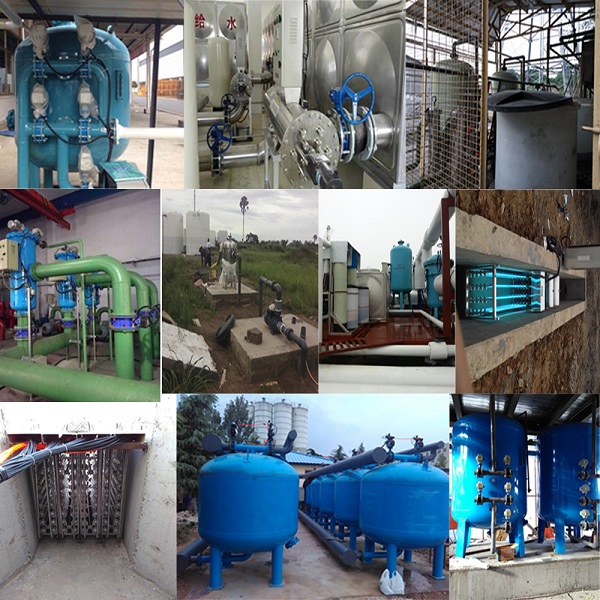 Automatic Backwash Multimedia Quartz Sand Filtration for Water Treatment