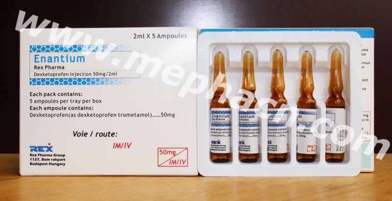 Dexketoprofen Injection 50m/2ml & Actd/Ctd Dossiers of Dexketoprofen