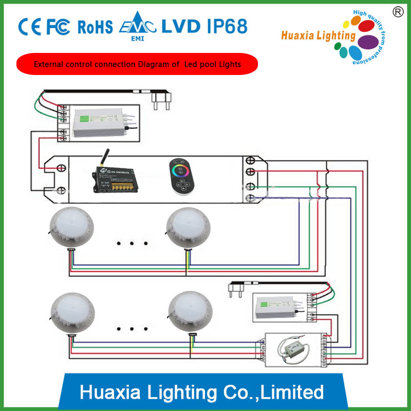 42W 316stainless Steel LED Swimming Pool Underwater Light