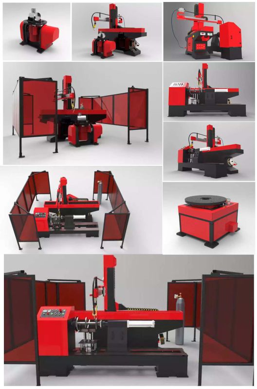 Mag/MIG CNC Robotic Welding Equipment with Servo Motor