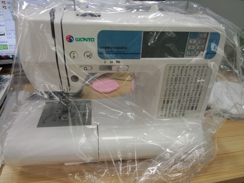 Wonyo 2016 New Computerized Embroidery Machine Household Embroidery & Sewing Machine