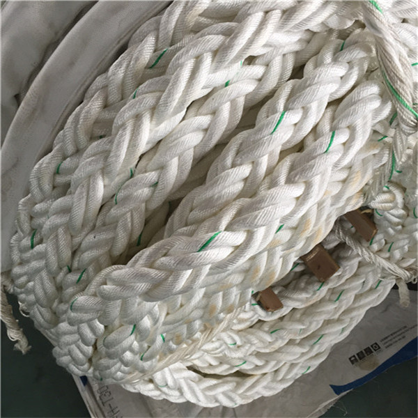 8-Strand Mooring Rope Nylon Rope Polypropylene Filament Rope Poplyester Rope