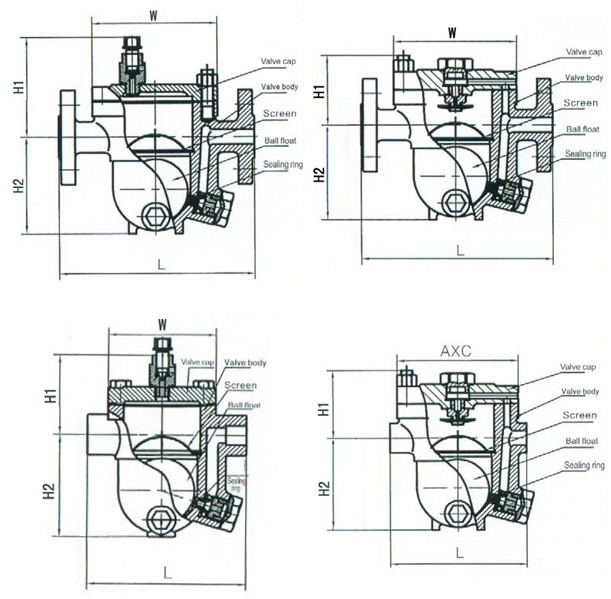 Free Ball Float Steam Trap (CS11)