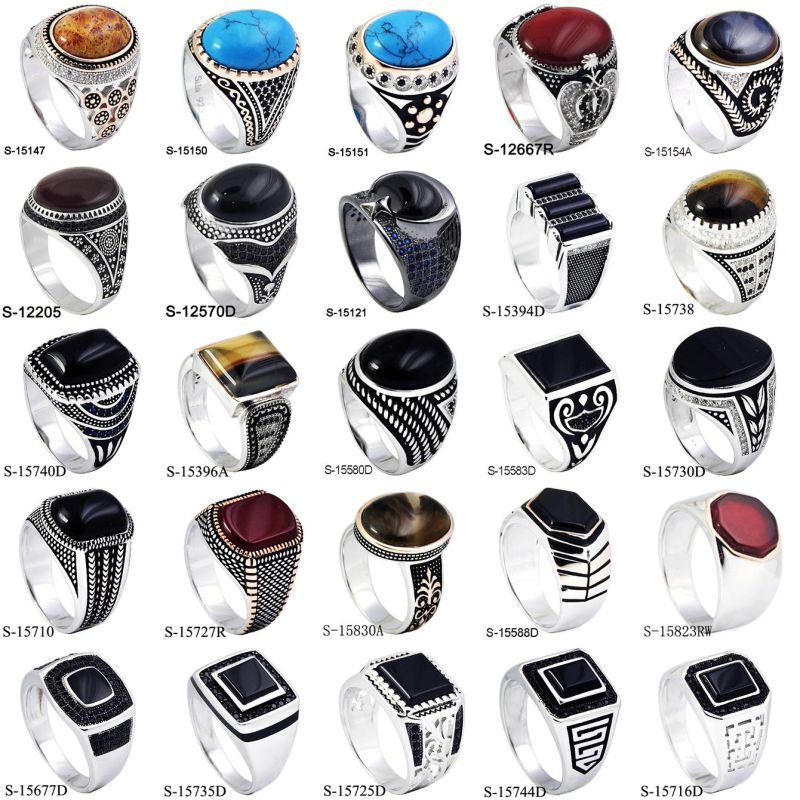 Hotsale Model Fashion Jewelry Ring Silver 925