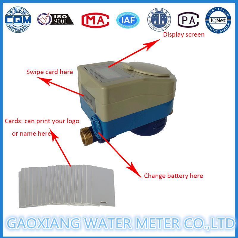 IP67 Waterproof Prepaid Water Meter