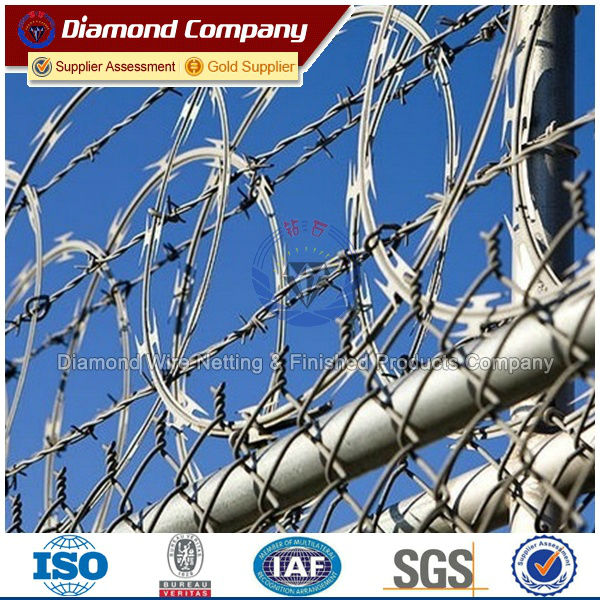 Cheap Price High Strenth Galvanized Metal Razor Barbed Blade Wire