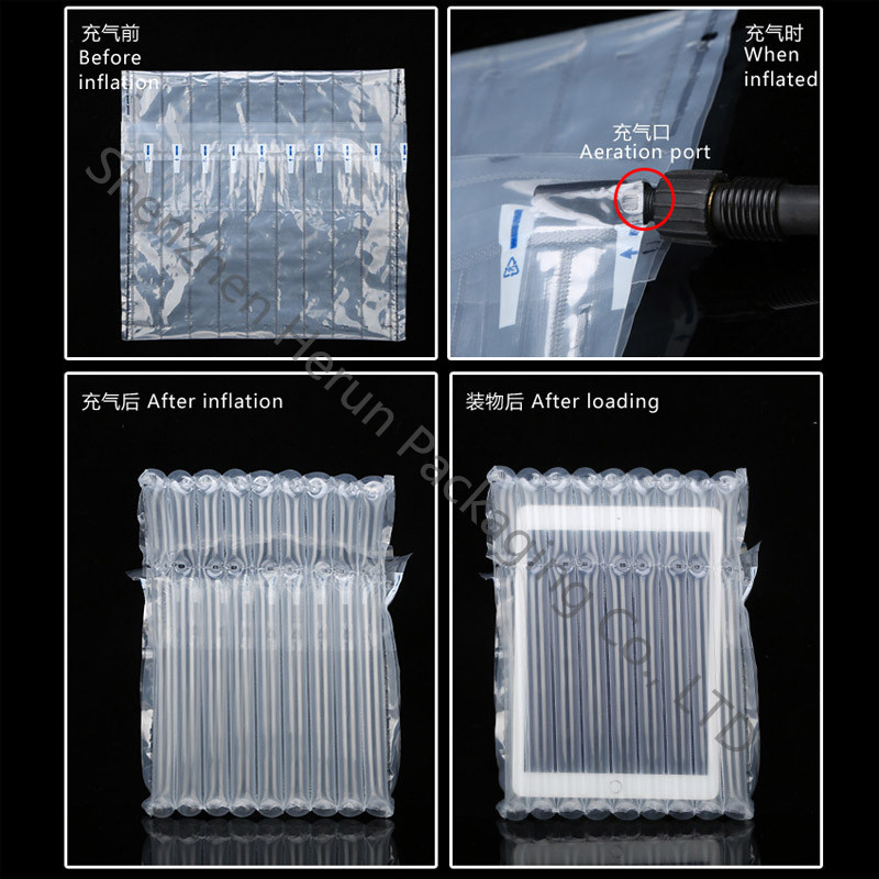 SGS Shockproof Manufacture Transparent Air Bag Packing