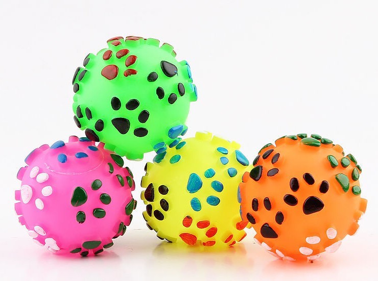 Vinyl Leaking Food Ball Pet Dog Toy