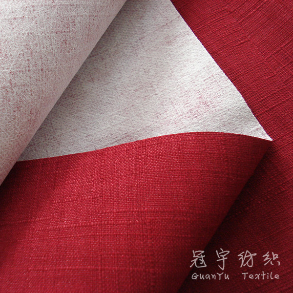 100% Polyester Imitation Linen Fabric