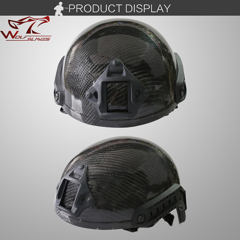 Carbon Fiber Military Equipment CS Tactical Combat Helmet Military Protective Helmet