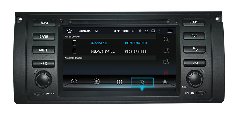 Quad Core Hl8786 Car DVD Player with Player MP3/4, 3G/4G, WiFi Bt for BMW E39/E53/M5 GPS Navi