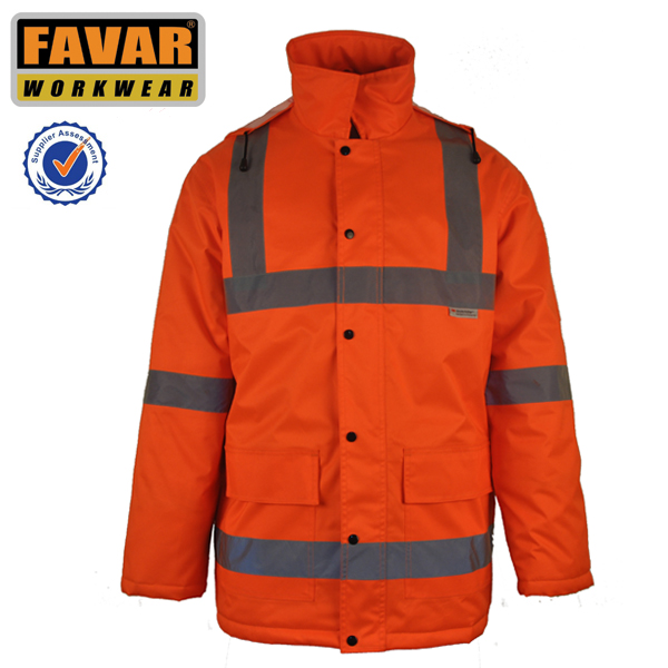 Breathable Waterproof High Visibility Winter Jacket