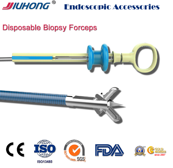 Pediatric Disposable Biopsy Forceps with Alligator (crocodile) Teeth Jaws