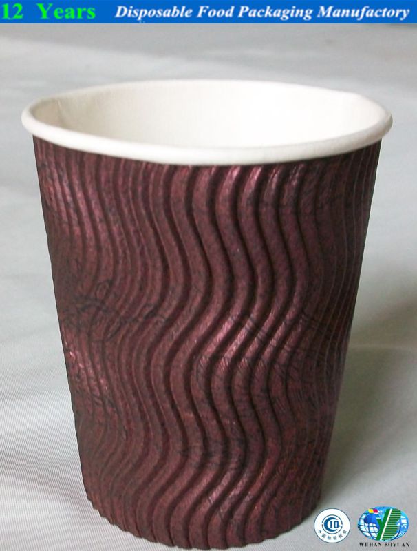 Food Grade Corrugated Wall Paper Cup