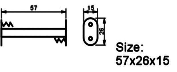 26650 Battery Holder Waterproof Battery Holder AA Battery