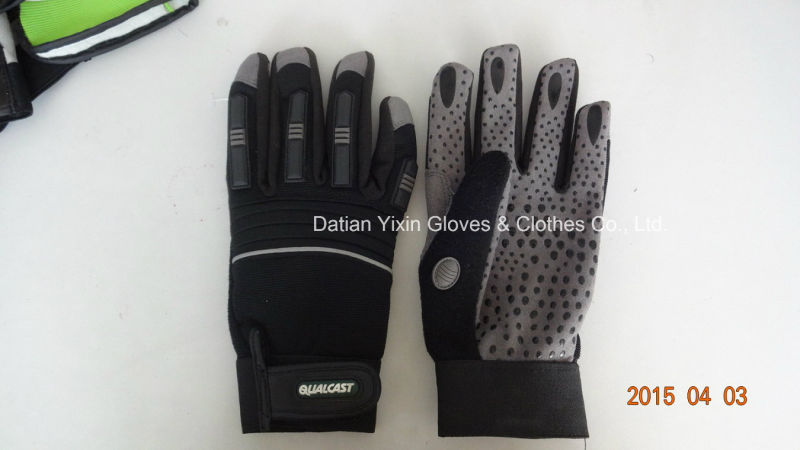 PVC Dotted Glove-Oil & Gas Glove-Safety Glove-Working Glove-Weight Lifting Glove