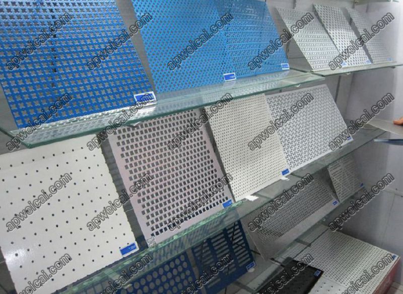 Coloured Powder Coated Perforated Metal