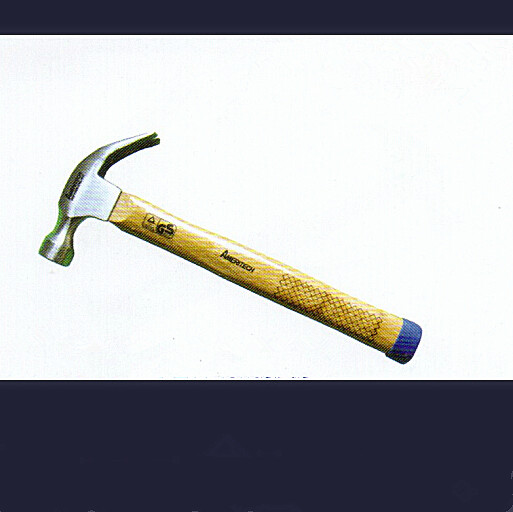 American-Type Claw Hammer with Geid Wooden Handle