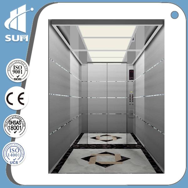 China Manufacturer Speed 0.4m/S and Traction Machine Type Villa Elevator