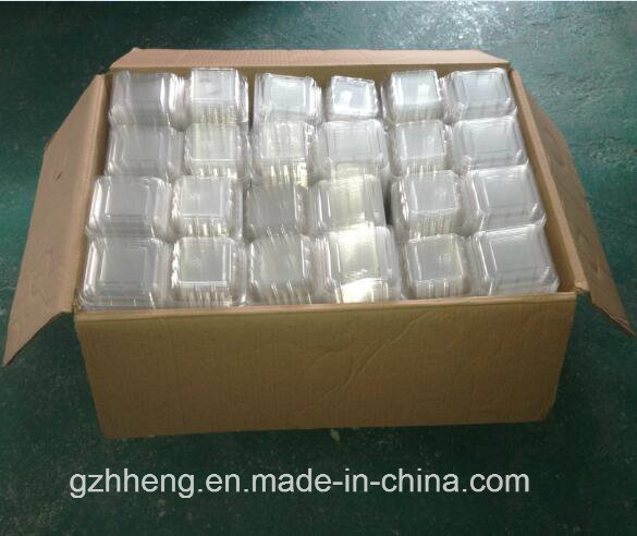 Wholesale Custom Disposable Fast Food Box for market (plastic tray)