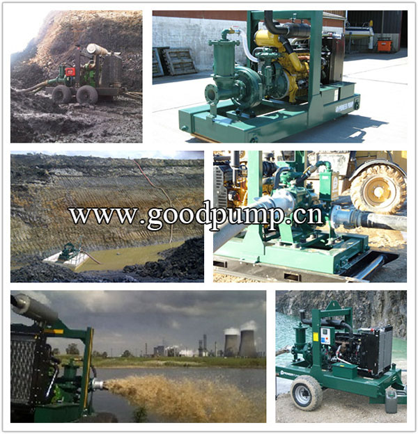 Diesel Engine Self Priming Trash Pump