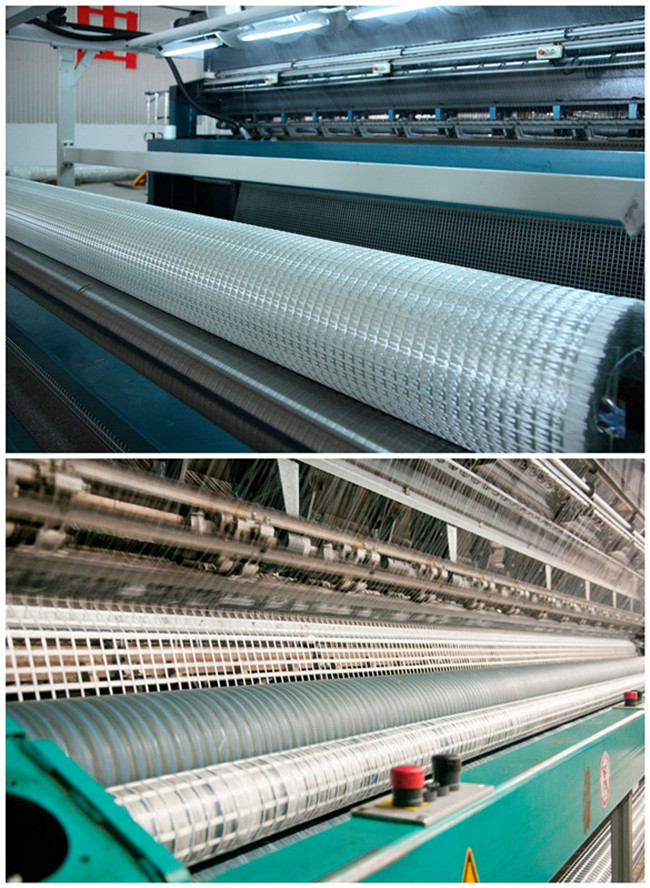 Warp Knitting Polyester Geogrid with High Tensile Strength for Roadbed