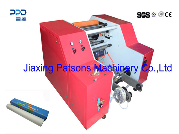 High Quality Coreless Baking Paper Rewinder Machine