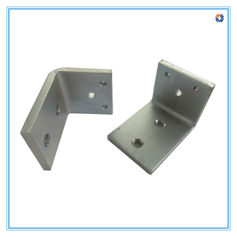 Angle Corner Bracket Made of Galvanized Steel with Powder Coating