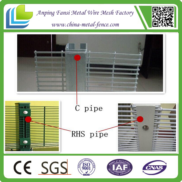 Prison Barbed Wire Fence 358 Security Fencing Panels for Sale