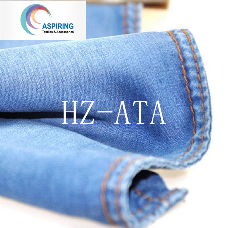 Washed Cotton Denim Fabric