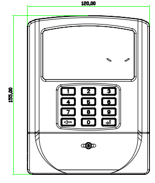 Single Phase Keypad Prepaid/Prepayment Energy Meter