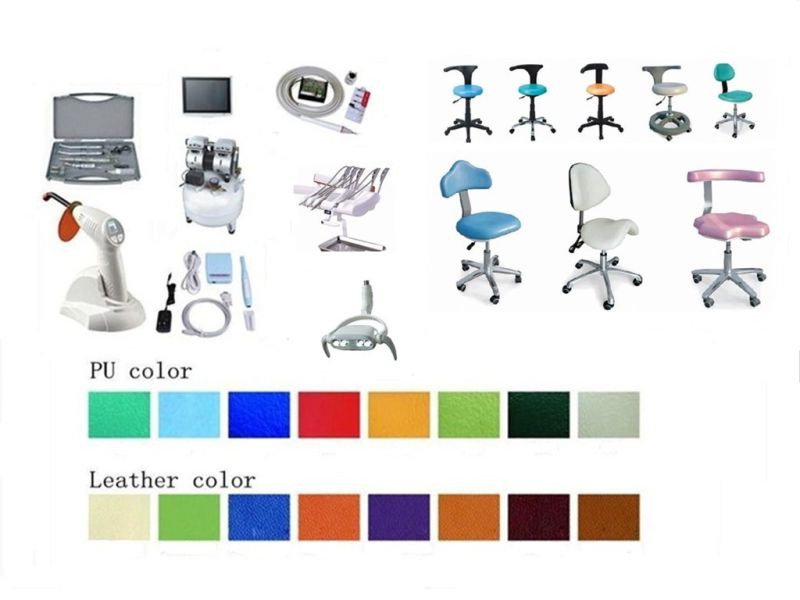 3-Memory Program Dental Chair Unit with LED Sensor Lamp