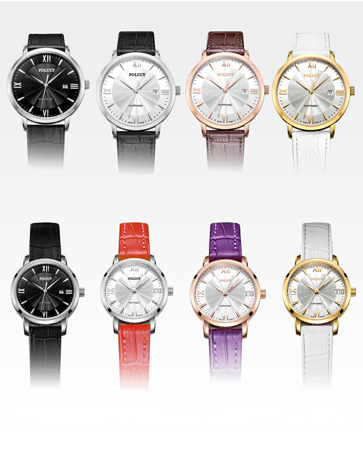 Leather Strap Lady Quartz Watch Wholesale China