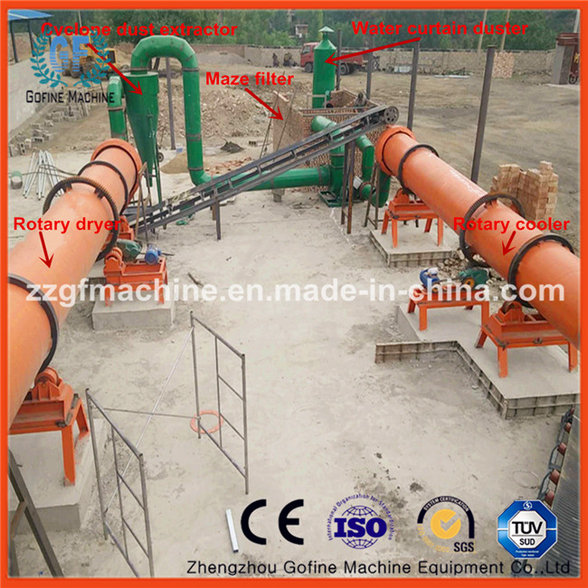 Powder or Granule Fertilizer Rotary Dryer