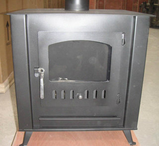 Classic Steel Plate Wood Burning Stove, Steel Stove (FL001)