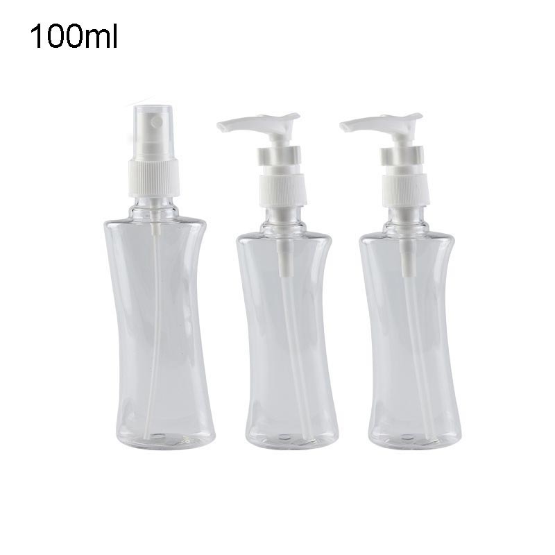 80ml, 100ml Wholesale Skin Care Brown Water Pet Lotion Plastic Bottle for Cosmetic (NB02)