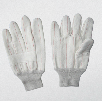 Heat Resistance Cotton Work Glove with 2 Layers