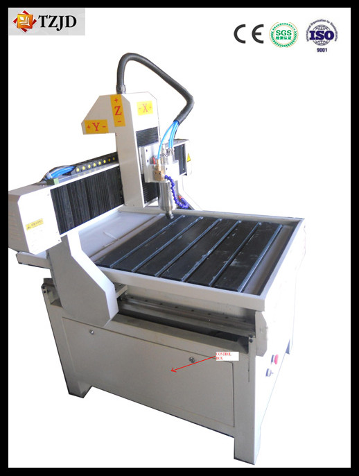 Rotary Axis Metal Iron Aluminum Acrylic CNC Router Machine