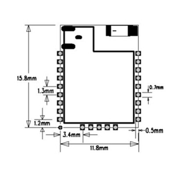 Ti Cc2640 Super Low Energy Consumption Bluetooth 4.0 Module