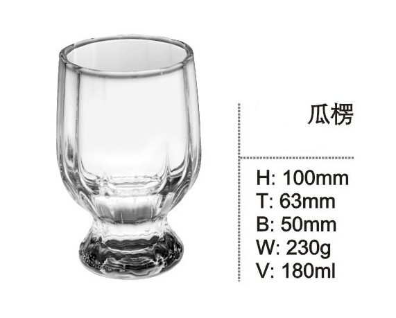 Wine Glass Cup Glassware Glass Cup Glassware Kb-Hn082