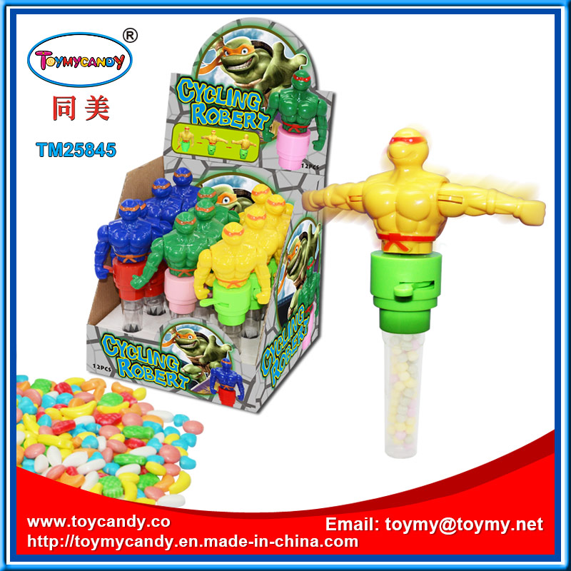 Plastic Kids Toy with Sweet Jellybean Hard Candy