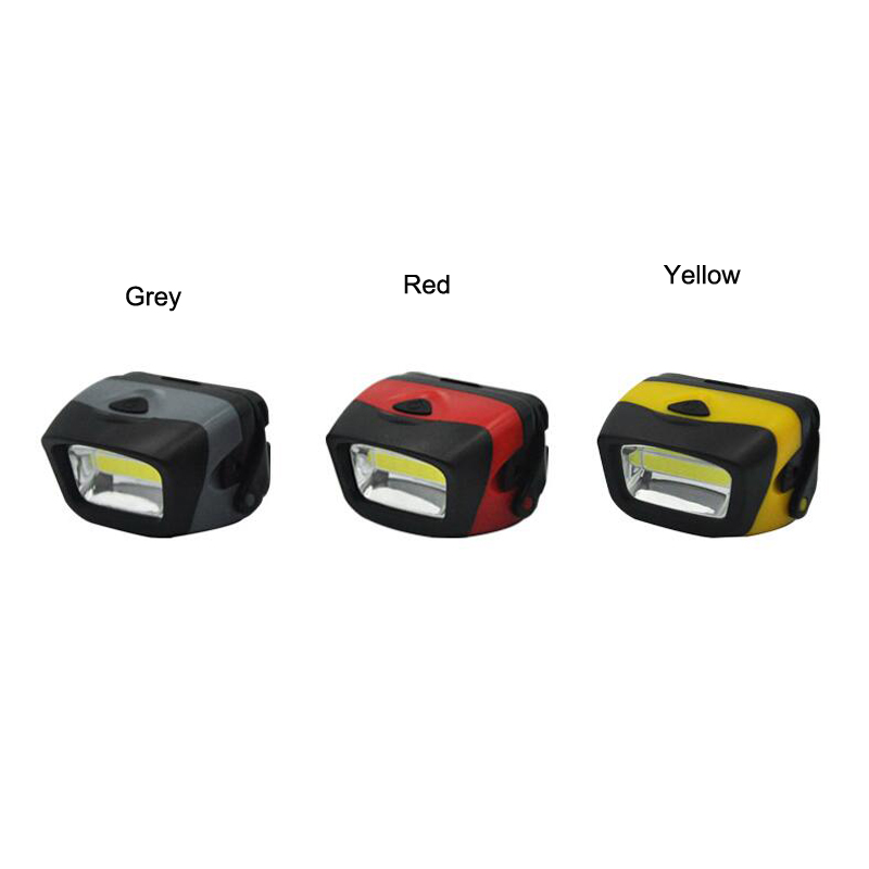 T11 COB LED Headlight Portable Outdoor Emergency Camping COB LED 3xaaa Powerful Headlamp