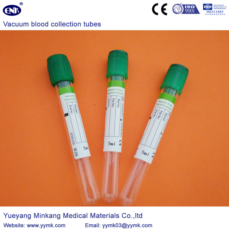 Vacuum Blood Collection Tubes Heparin Tube (ENK-CXG-028)