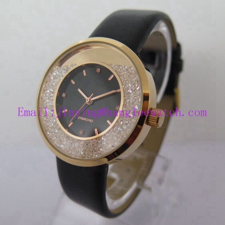 OEM Diamond Watches Strap Watch Fashion Ladies Watch